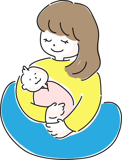 赤ちゃんを迎える準備_お母さんと赤ちゃん